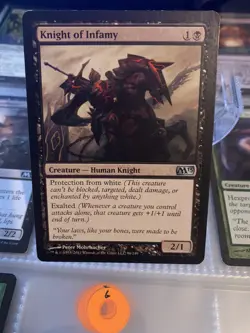 Knight of Infamy [Magic 2013] Magic MTG - Image 1