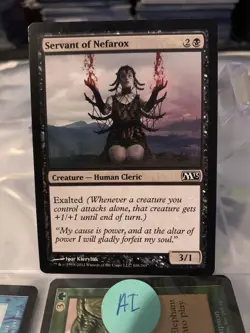MTG Servant of Nefarox Magic 2013 108/249 Regular Common - Image 1