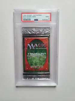 MTG Homelands Booster Pack PSA 9 MINT 1995 Vintage Reserved List Magic Cards! - Image 2