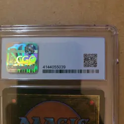 Shahrazad Arabian Nights CGC Graded 9 MTG Magic Limited Edition Collector White - Image 3