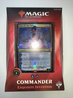 Sealed Exquisite Invention Magic The Gathering Commander New English Deck MTG - Image 1