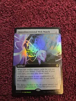 Interdimensional Web Watch 0278 Foil (Extended Art) Marvels Spider-Man - Image 1