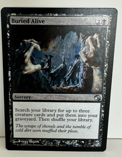 MTG Buried Alive Graveborn foil - Image 1