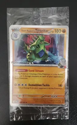 Pokemon Center Promo Team Rocket's Tyranitar 096/182 - Image 1