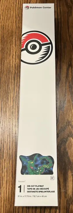 New In Box - Pokemon Playmat Mat - PokemonCenter - Rayquaza - Image 1