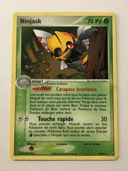 Carte Pokemon - TCG - Ninjask - 18/97 - Francais - Image 1