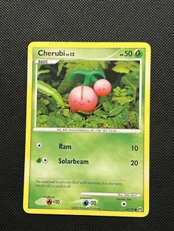 Pokemon Platinum Arecus 2009 - Cherubi LV.12 - 60/99 - Non Holo Common - NM - Image 2