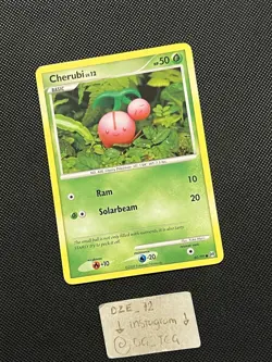 Pokemon Platinum Arecus 2009 - Cherubi LV.12 - 60/99 - Non Holo Common - NM - Image 3