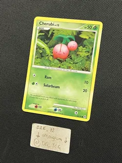 Pokemon Platinum Arecus 2009 - Cherubi LV.12 - 60/99 - Non Holo Common - NM - Image 4