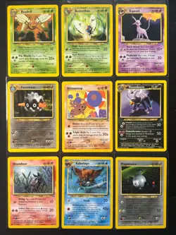 Pokemon Complete Non Holo Neo Discovery Set WOTC Umbreon Espeon, 18-75, LP/MP - Image 1