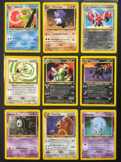 Pokemon Complete Non Holo Neo Discovery Set WOTC Umbreon Espeon, 18-75, LP/MP - Image 3