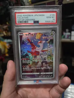 Pokemon Japanese Holo Full Art Latias 195/172 PSA 10 GEM MINT VSTAR Universe - Image 1