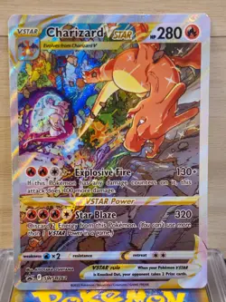 Pokemon Charizard VStar SWSH262 Ultra Premium Collection Promo Near Mint 2022 - Image 1