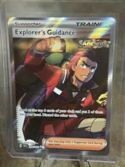 Explorer's Guidance 200/162 Sv05: Temporal Forces Holo Ultra Rare Pokemon TCG NM - Image 1