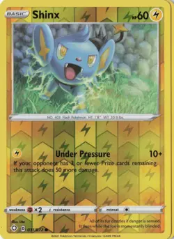 Shinx Reverse Holo Common Shining Fates 031/072 NM - Image 1