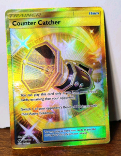 POKEMON COUNTER CATCHER 120/111 GOLD SECRET RARE TRAINER CRIMSON INVASION MP-LP - Image 1