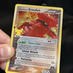 Team Magma's Groudon 9/95 Ultra Rare Celebrations Pokemon TCG - Image 4
