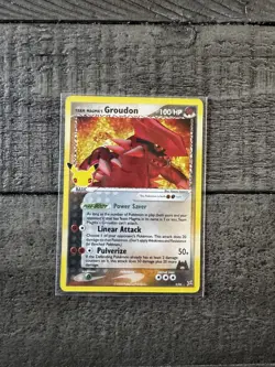Team Magma's Groudon 9/95 - 2021 Pokemon Celebrations 25th Anniversary NM - Image 1
