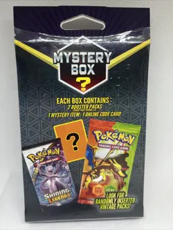 Pokemon Vintage Mystery Box Hanger - 2 Booster Packs - 2021 Sealed 728192527791 - Image 2