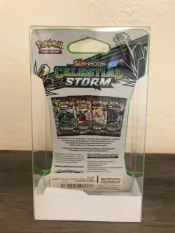 Pokemon TCG Sun & Moon Celestial Storm Booster Pack Factory Sealed Sleeved 2018 - Image 5