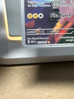 Pokemon Pikachu 173/165 Sv: Scarlet & Violet 151 Holo *FRESH OUT THE PACK" MINT* - Image 5