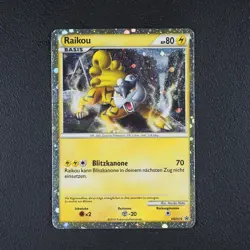 Raikou - Pokemon Karte TCG HGSS19 Black Star Promo Black Star Promo /U99 - Image 2