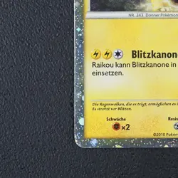 Raikou - Pokemon Karte TCG HGSS19 Black Star Promo Black Star Promo /U99 - Image 5