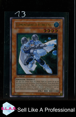 ELEMENTARHELD BUBBLEMAN YU-GI-OH CRV-DE014 1ST EDITION GERMAN - Image 1