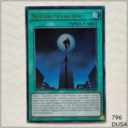 Skydive Scorcher - DUSA-EN029 - Ultra Rare 1st Edition Yugioh - Image 1
