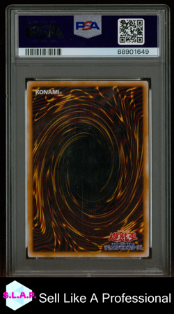 BLUE-EYES WHITE DRGN. SPELL OF MASK YU-GI-OH! JAP SPELL OF MASK 2001 SM51 PSA 9 - Image 2