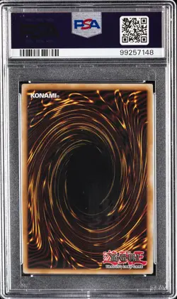 2011 YU-GI-OH! STOR-STORM OF RAGNAROK #EN038 THOR, LORD OF THE AESIR PSA 9 - Image 2