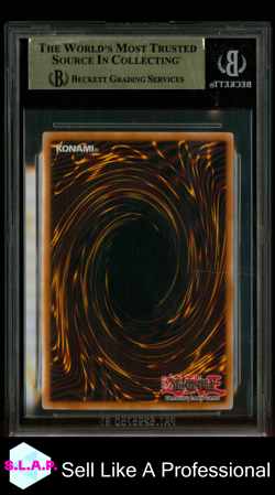 RED-EYES BLCK DRAGON UR 2003 YU-GI-OH ST DECK JOEY 1ST EDI GER SDJG001 BGS 9.5 - Image 2