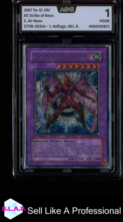 E. AIR NEOS YU-GI-OH! 2007 STON-DE034 STRIKE OF NEOS AOG 1 - Image 1