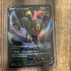 Pokemon Umbreon V Single Strike Holo Rare Card 094/203 - Image 1