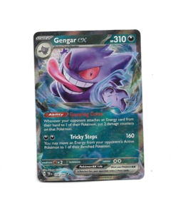 Pokemon TCG Gengar EX TEF EN 104/162 Double Rare Foil Card NM - Image 1