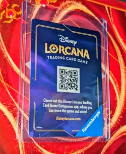 Genie Puzzle Piece Disney Lorcana Trading Card Game's Reign of Jafar Set. - Image 2