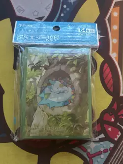 Pokemon Center Card Sleeves - Pachirisu - Japanese Import - 64 Count - Image 1