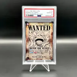 PSA 10 Luffy Wanted OP05-119 Emperors In The New World Japanese One Piece Card - Image 1