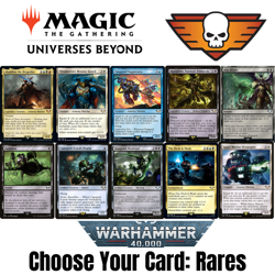Magic: The Gathering Warhammer 40,000 Choose Your Card Rares Universes Beyond - Image 1