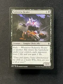 Kalastria Healer (114) Battle for Zendikar BFZ MTG Magic - Image 1