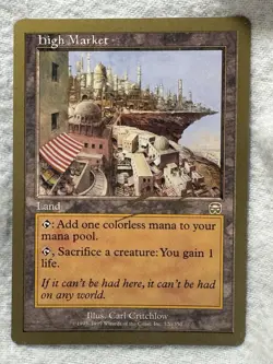 MTG - High Market - 2000 Nicolas Labarre World Champ - NM - Free Shipping! - Image 1
