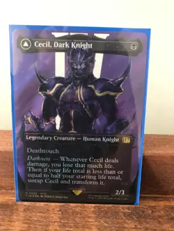 Final Fantasy MTG: Cecil, Dark Knight Borderless Surge Foil (Near Mint) - Image 3