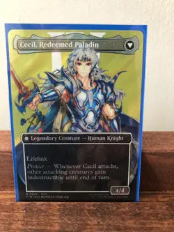 Final Fantasy MTG: Cecil, Dark Knight Borderless Surge Foil (Near Mint) - Image 4