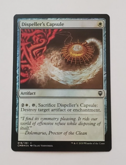 1x Dispeller's Capsule FOIL Commander Legends MTG Magic the Gathering NM - Image 1