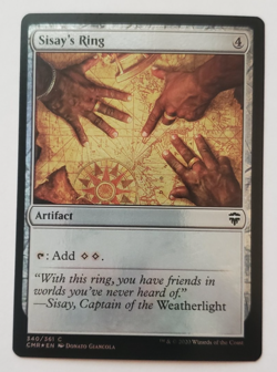 1x Sisay's Ring FOIL Commander Legends MTG Magic the Gathering NM - Image 1