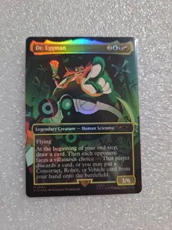 MTG Dr. Eggman (Rainbow Foil) NM Secret Lair Drop Series M Magic 2084 MTG - Image 1