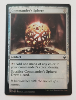 1x Commander's Sphere FOIL Commander Legends MTG Magic the Gathering NM - Image 1
