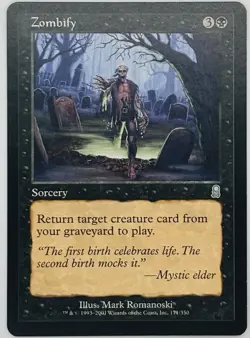 MTG Zombify Odyssey Regular - Image 1