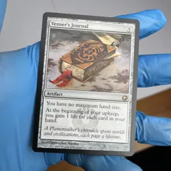Venser's Journal - Scars of Mirrodin MTG Magic Condition Shown In Many Pictures - Image 1