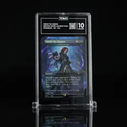 TAG 10 UNSEAT THE USURPER MTG SECRET LAIR DROP #1861 FF GAME OVER FOIL - Image 1